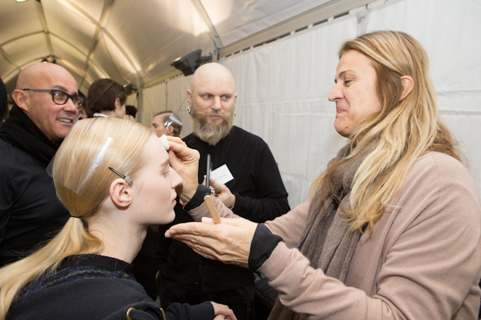 クロエ(Chloé) 2013-14年秋冬バックステージ - 写真20