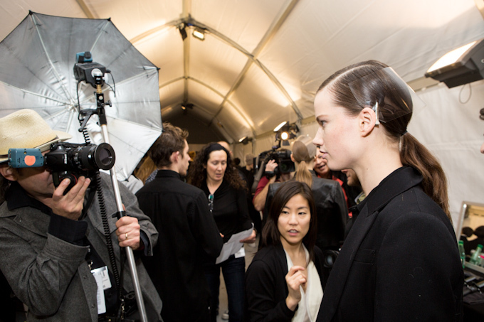 クロエ(Chloé) 2013-14年秋冬バックステージ - 写真40