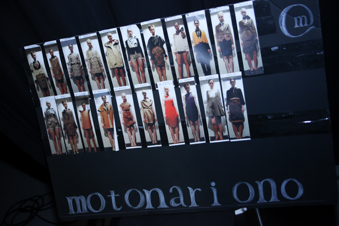 モトナリ オノ(motonari ono) 2013-14年秋冬バックステージ - 写真4