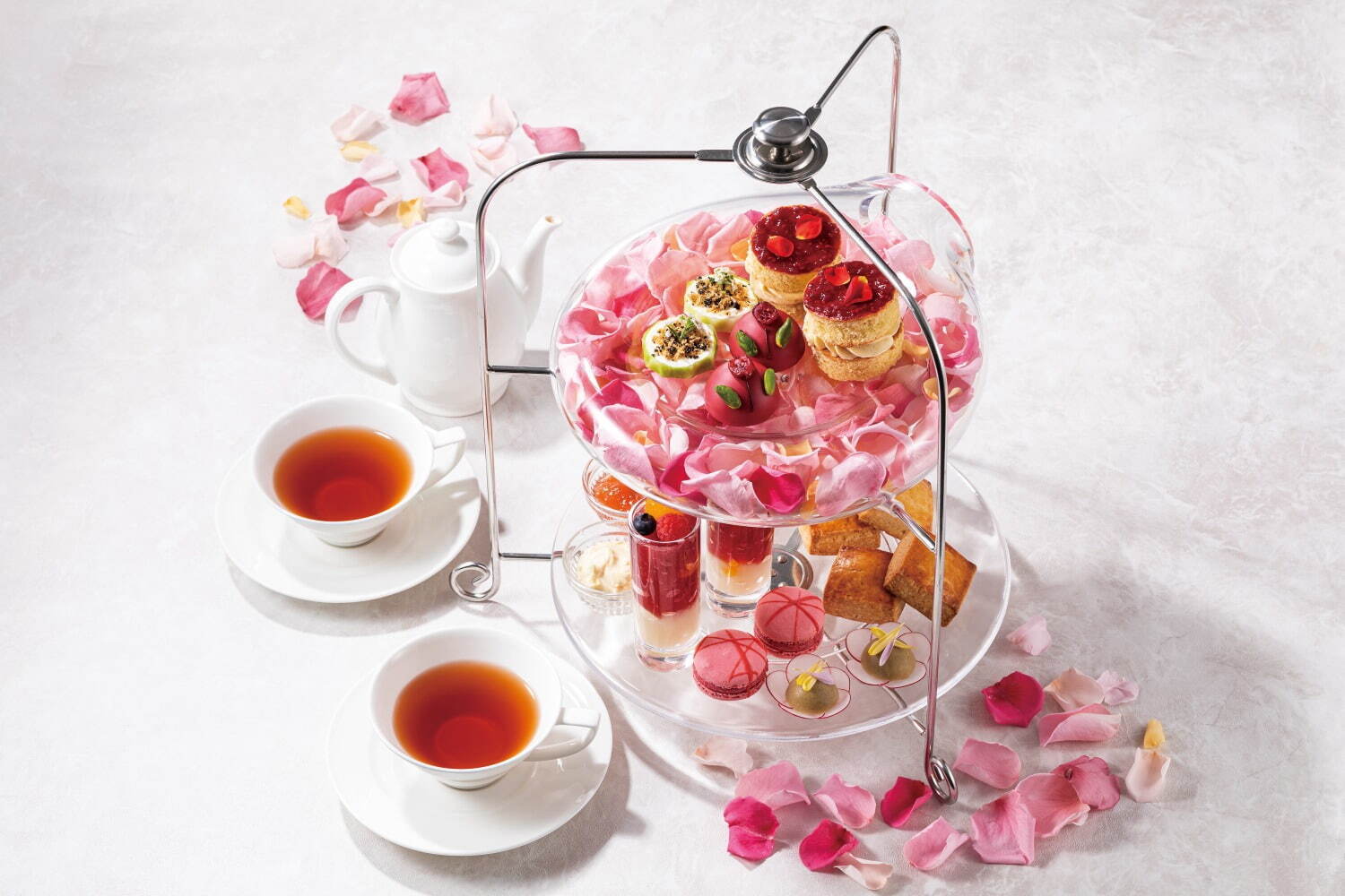 「Printemps Blue Brick Tea Set 〜春のブルー・ブリック・ティーセット〜」3,960円