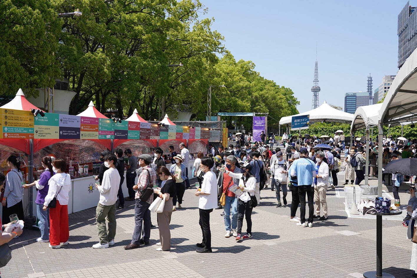 「ベルギービールウィークエンド2023 名古屋」久屋大通公園に全13タイプ106種類のビール集結｜写真8