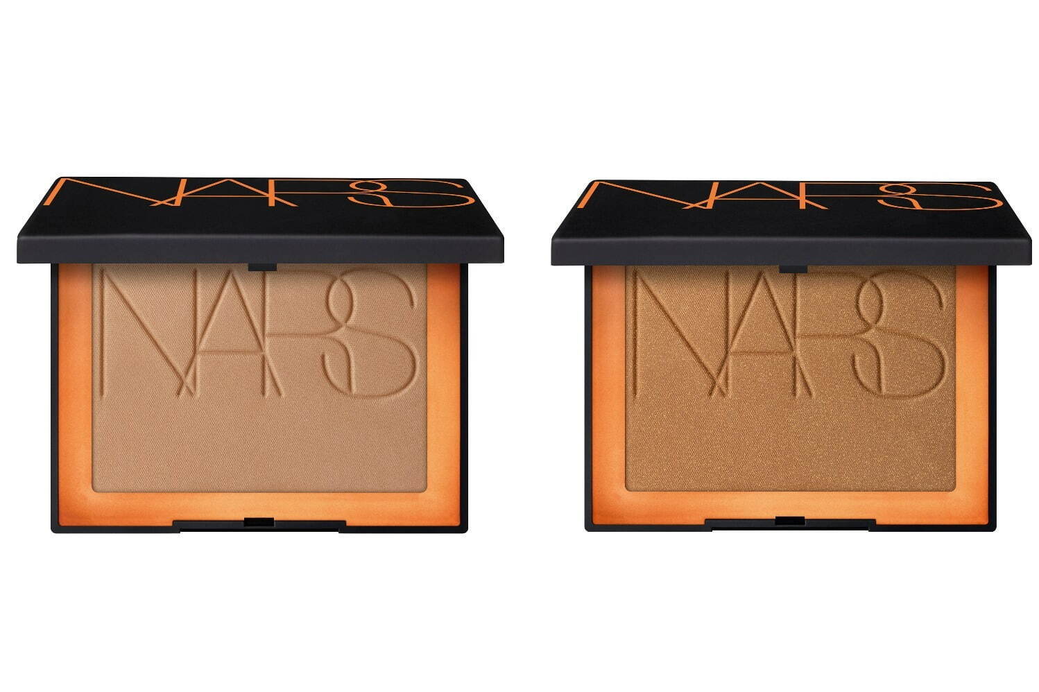 (左から)NARS ラグナ ブロンジングパウダー 00、02 各5,280円