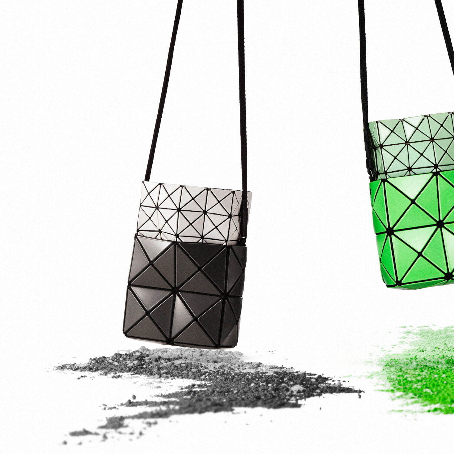 BAO BAO ISSEY MIYAKE"鳥の巣"着想バッグ＆レザー調ミニマルショルダーに新色｜写真11