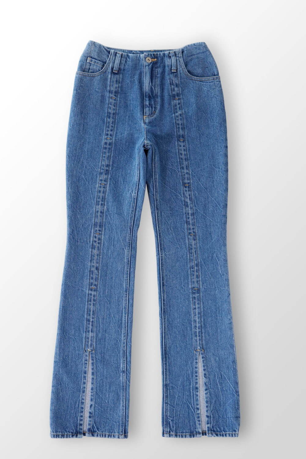 Tucked slit denim 30,800円