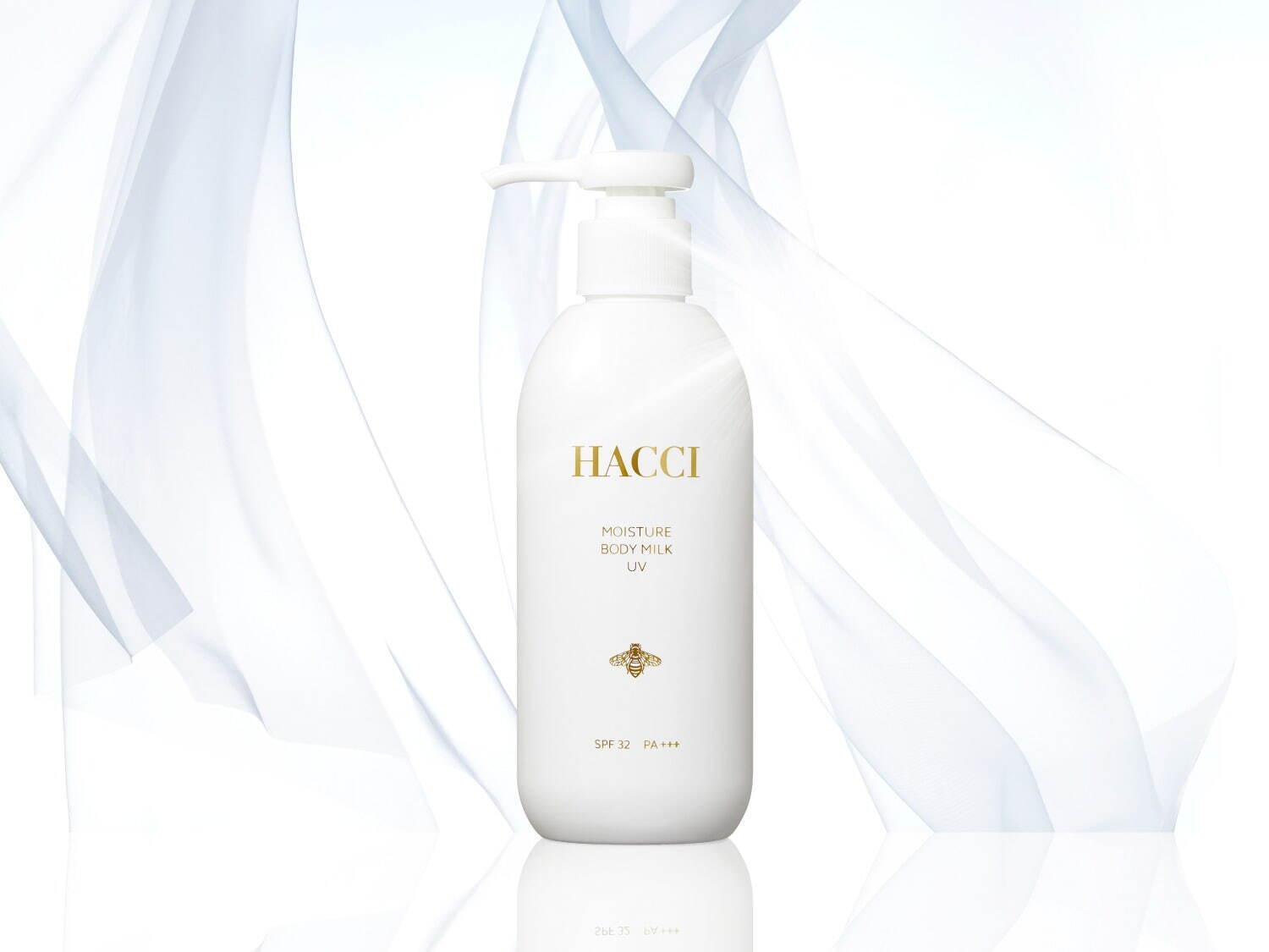 HACCI モイスチャー ボディミルクUV 250mL 6,600円＜新作＞