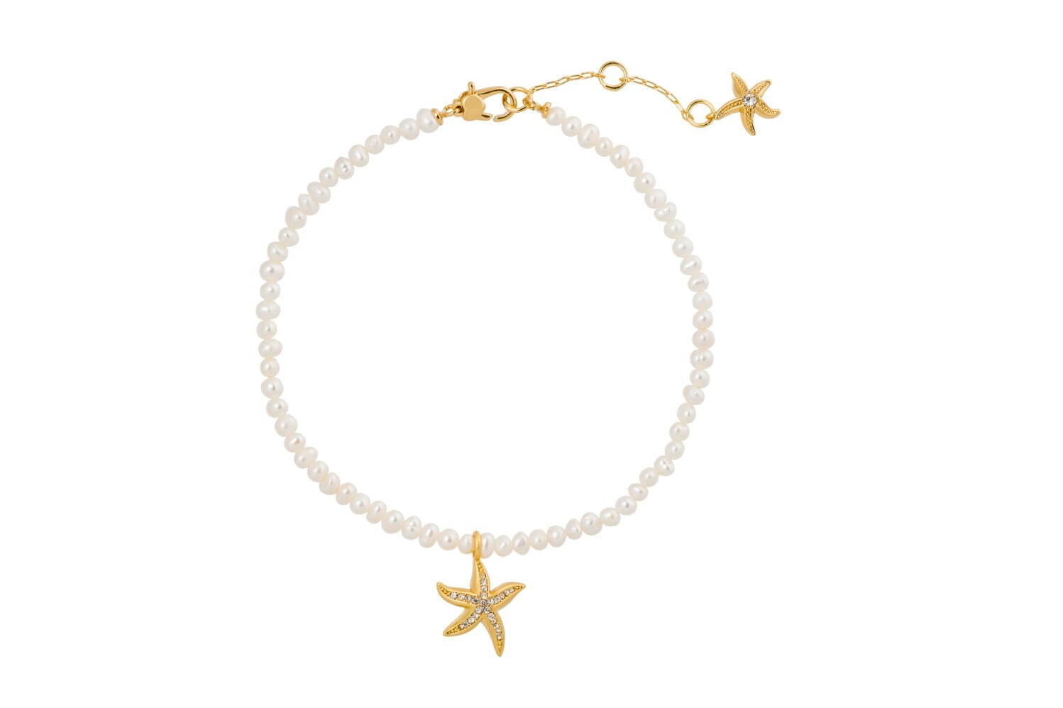 sea star pearl anklet 22,000円
※6月上旬発売予定