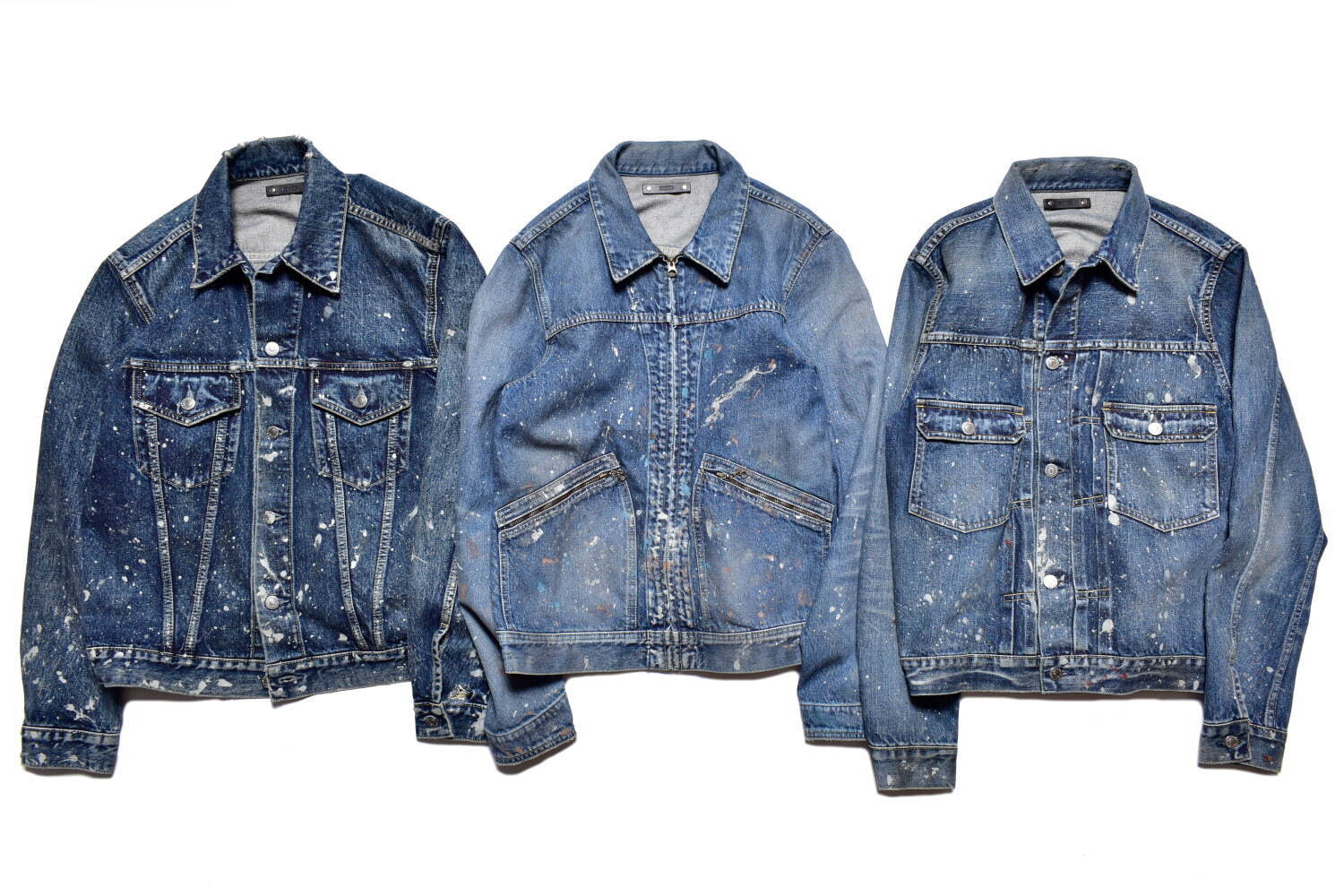 Paint Denim Trucker Jacket 71,500円