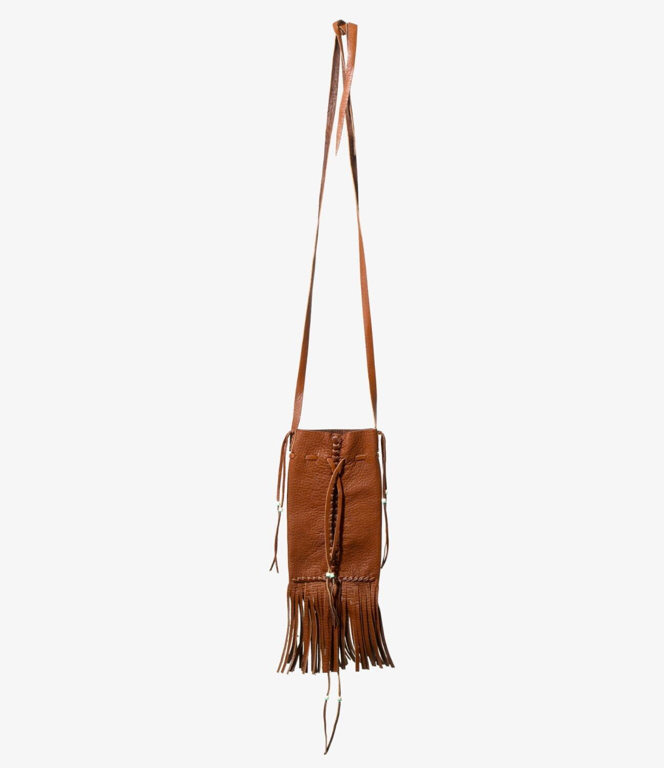 Fringed Neck Pouch - Deerskin 41,800円