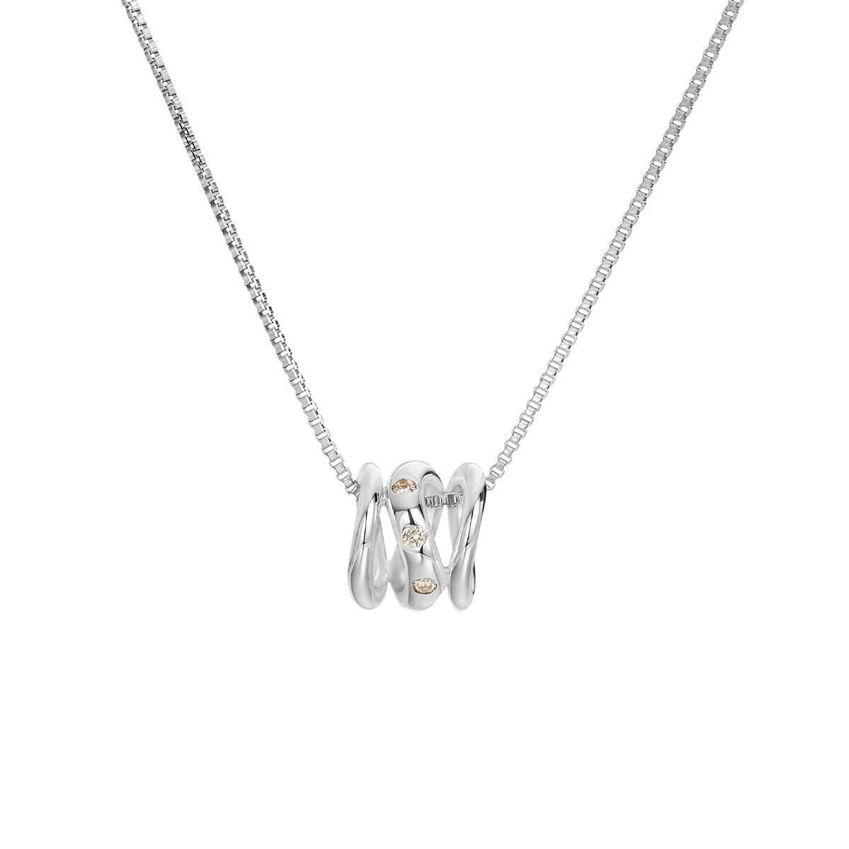 K10WG Necklace / Diamond 48,400円