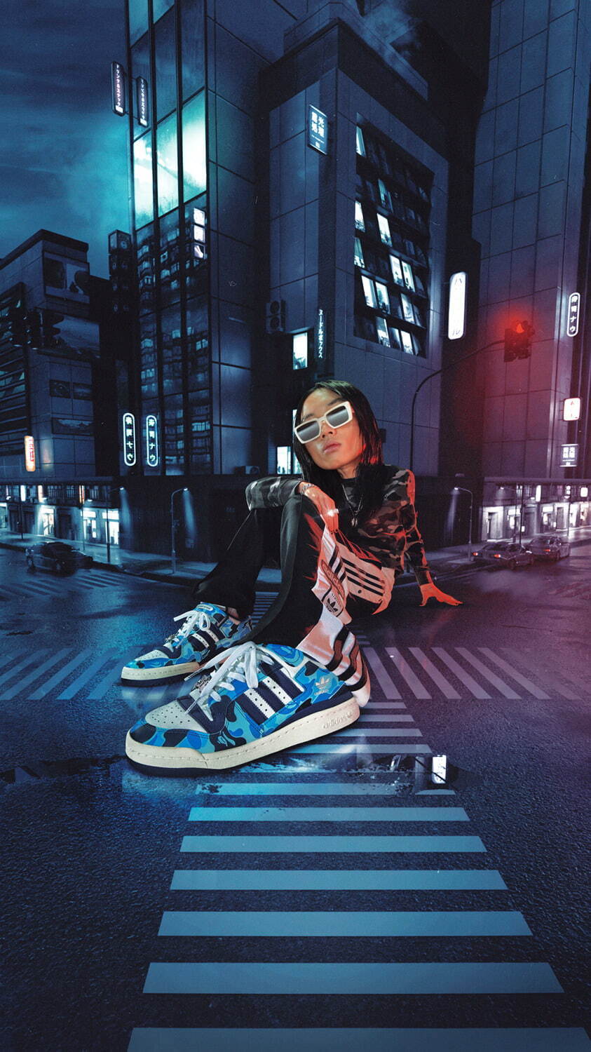 ア ベイシング エイプ(A BATHING APE), アディダス オリジナルス(adidas Originals) フォーラム 84 ロウ｜写真9