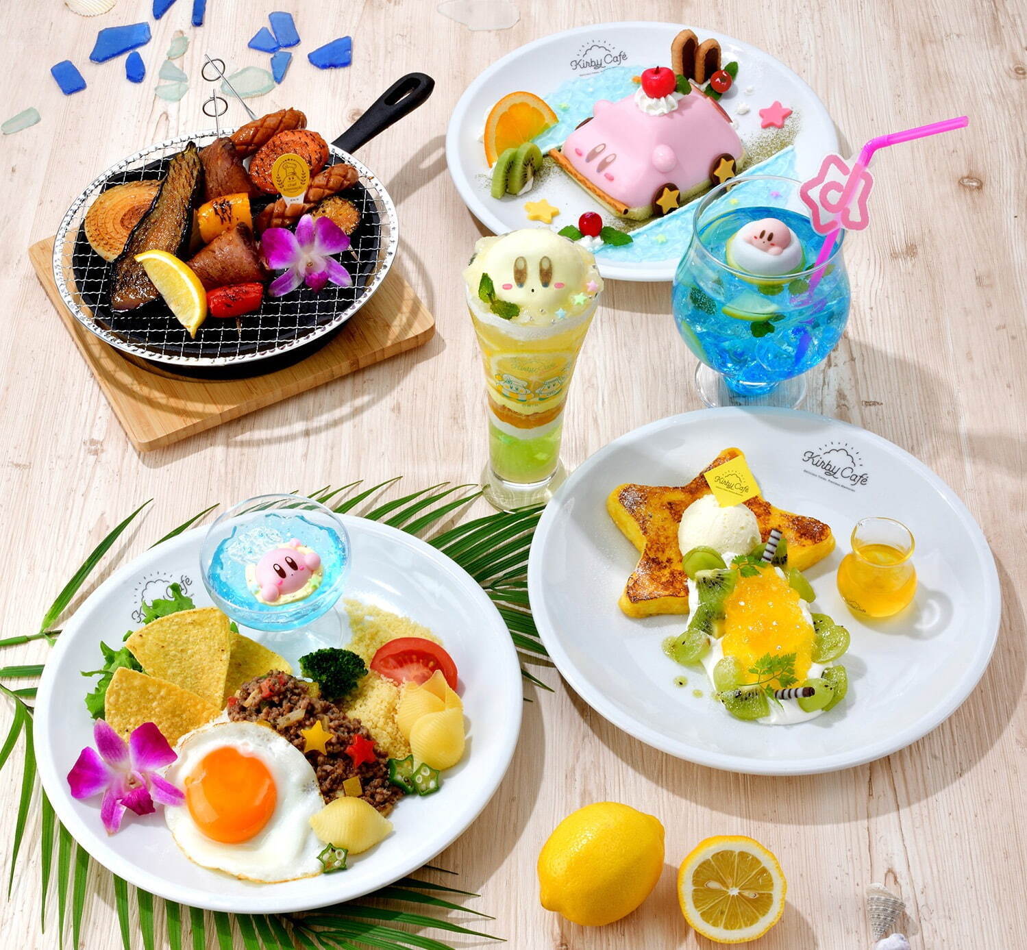 カービィカフェ「レモン」テーマの夏メニュー、ぷにぷに食感の“くるまほおばりケーキ”｜写真10