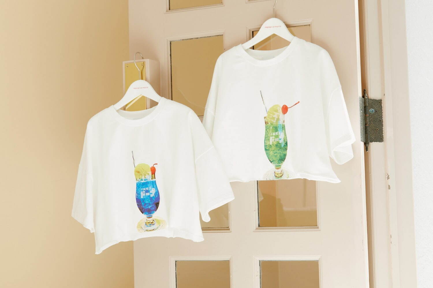 不純喫茶ドープ“ナポリタンやクリームソーダ”のコラボTシャツ、レピピアルマリオから｜写真5