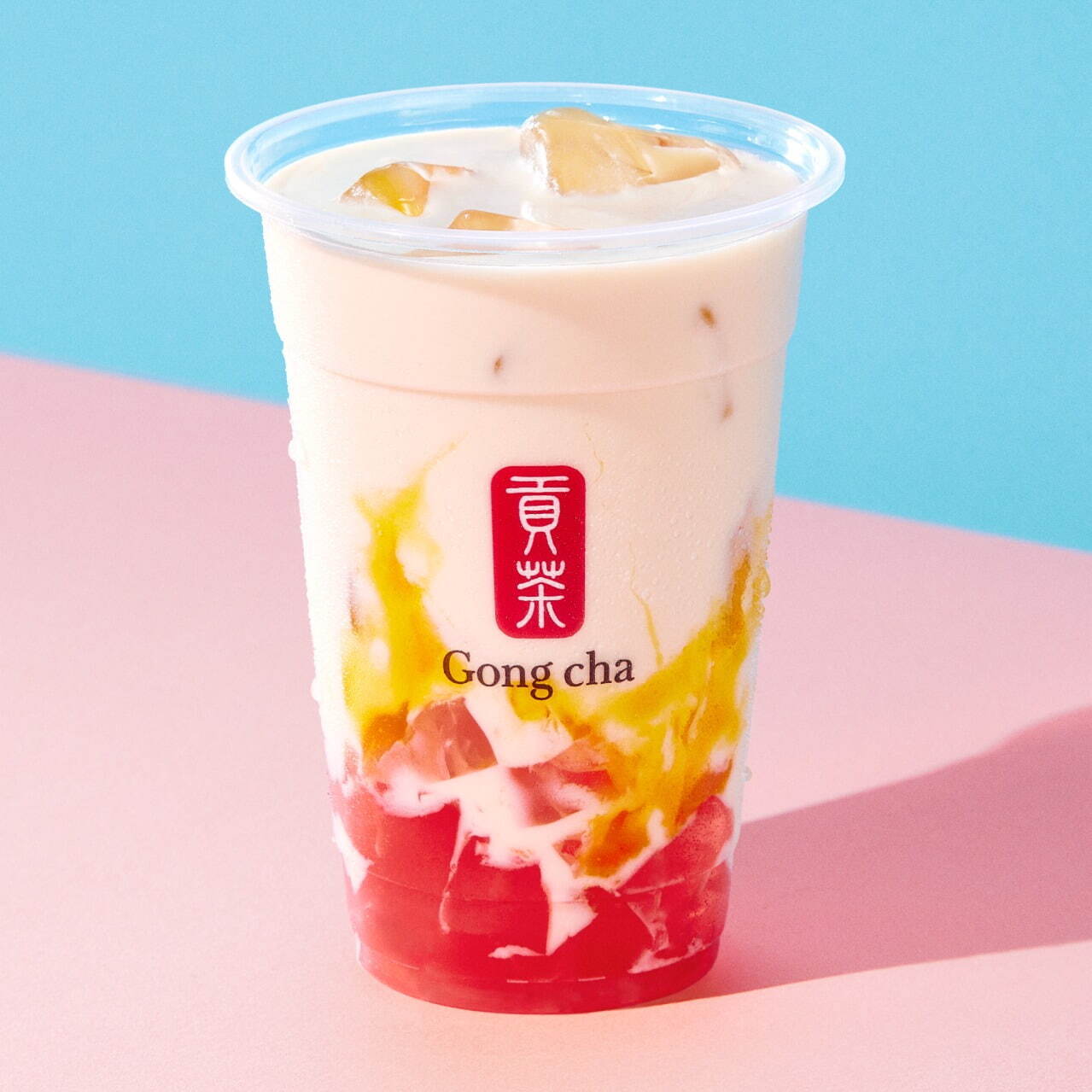 ゴンチャ(Gong cha) ぎゅぎゅっとピーチ｜写真2