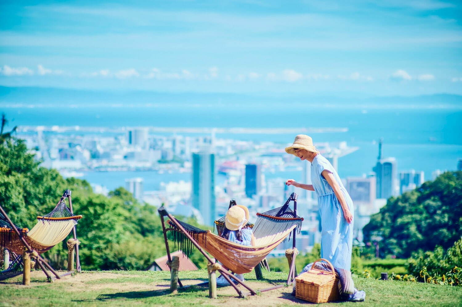 「神戸布引ハーブ園／ロープウェイ」が夏のリゾートに！ひまわり畑が出現、夜景＆イルミネーション鑑賞も｜写真18