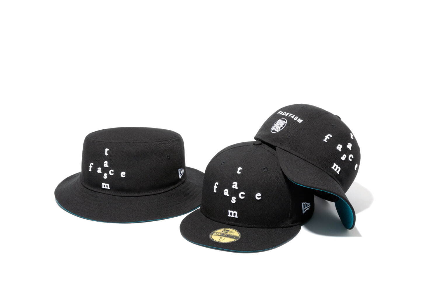 左から)「Bucket-01」9,350円、「59FIFTY」11,000円、「9TWENTY」8,800円