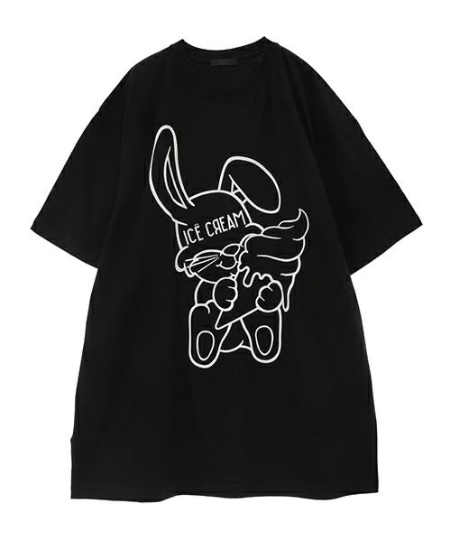 ICE CREAM BUNNY BIG TEE 7,700円