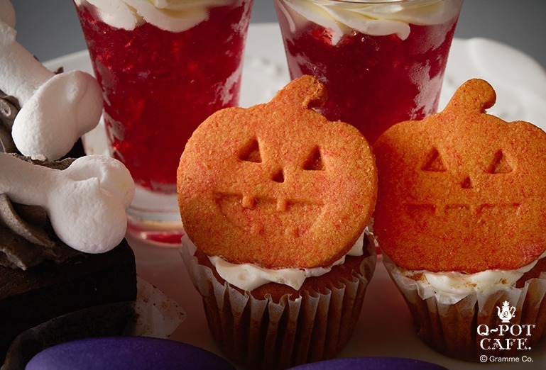 Q-pot CAFE.のハロウィン、もちもち“オバケ”ムースのスイーツプレートやアフタヌーンティー｜写真12