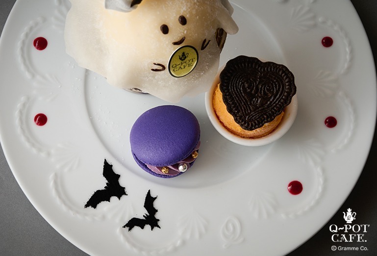 Q-pot CAFE.のハロウィン、もちもち“オバケ”ムースのスイーツプレートやアフタヌーンティー｜写真2