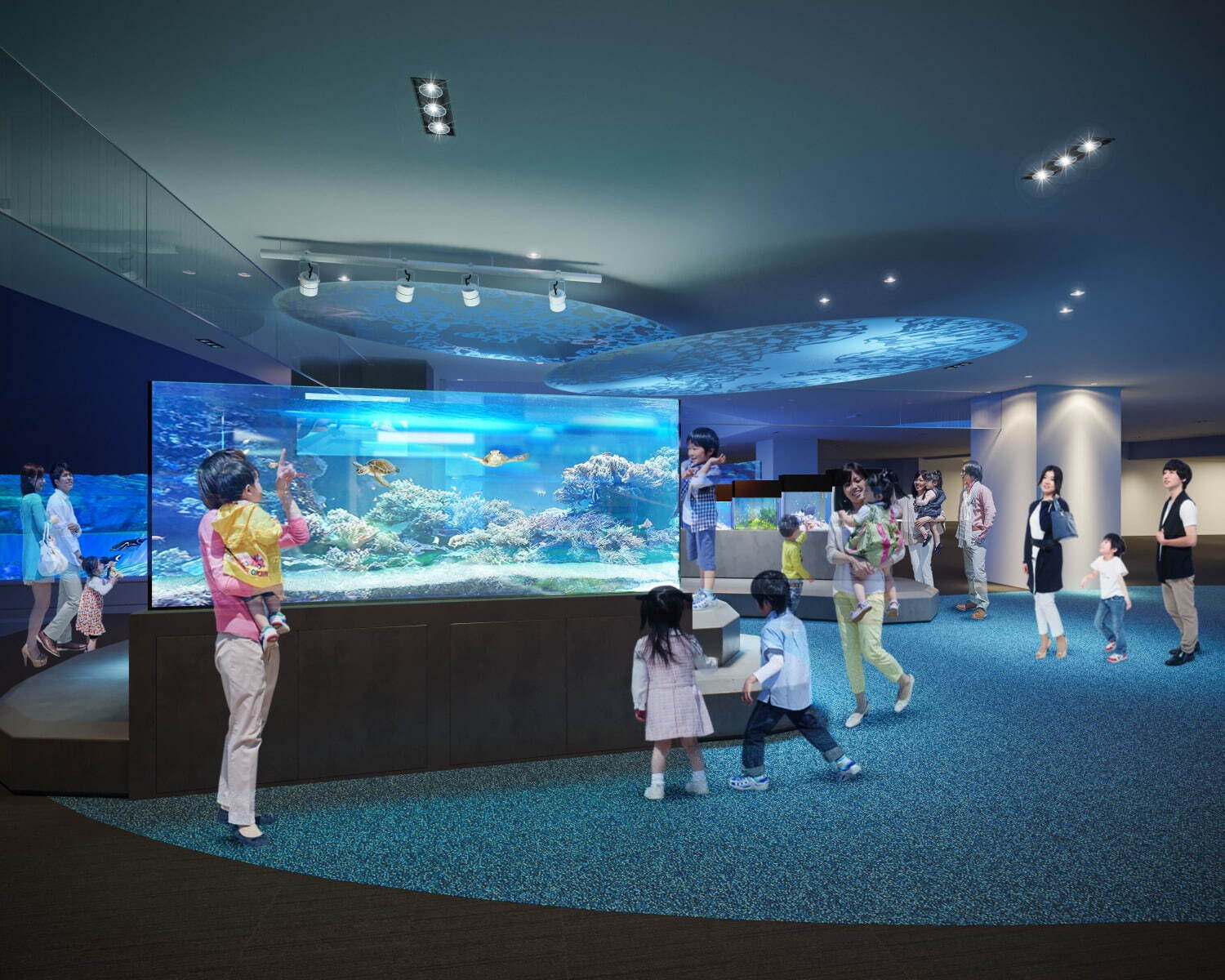 すみだ水族館の新常設展示「オガサワラベース」大水槽と繋がる“小笠原諸島のいきもの”が集結するエリア｜写真1