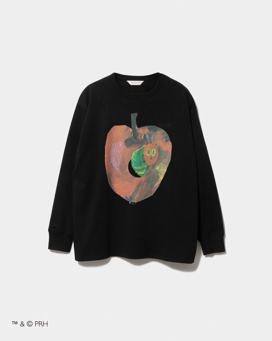 ERIC CARLE suvin jersey print long T-shirt ダークネイビー 27,500円