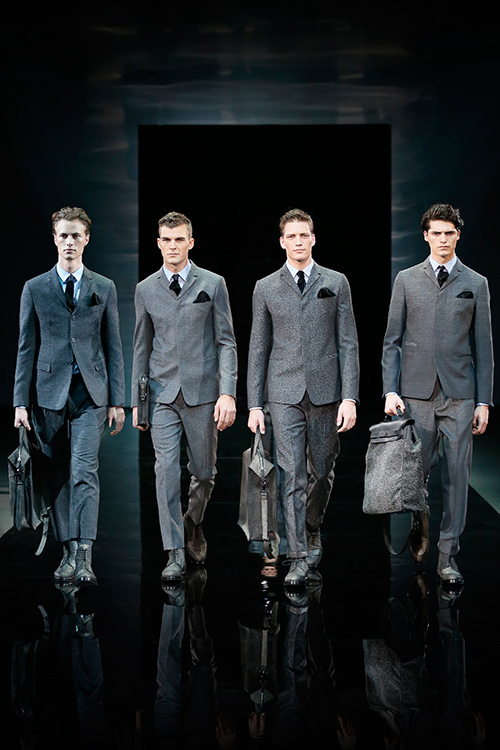 エンポリオ アルマーニ(EMPORIO ARMANI) 2014-15年秋冬メンズコレクション  - 写真1