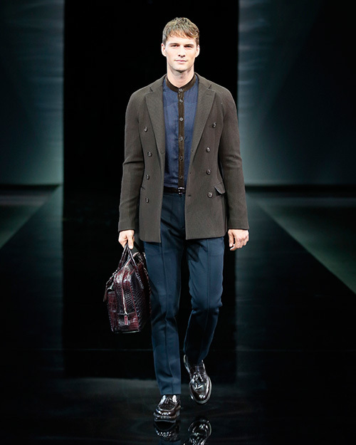 ジョルジオ アルマーニ(Giorgio Armani) 2014-15年秋冬メンズコレクション  - 写真34