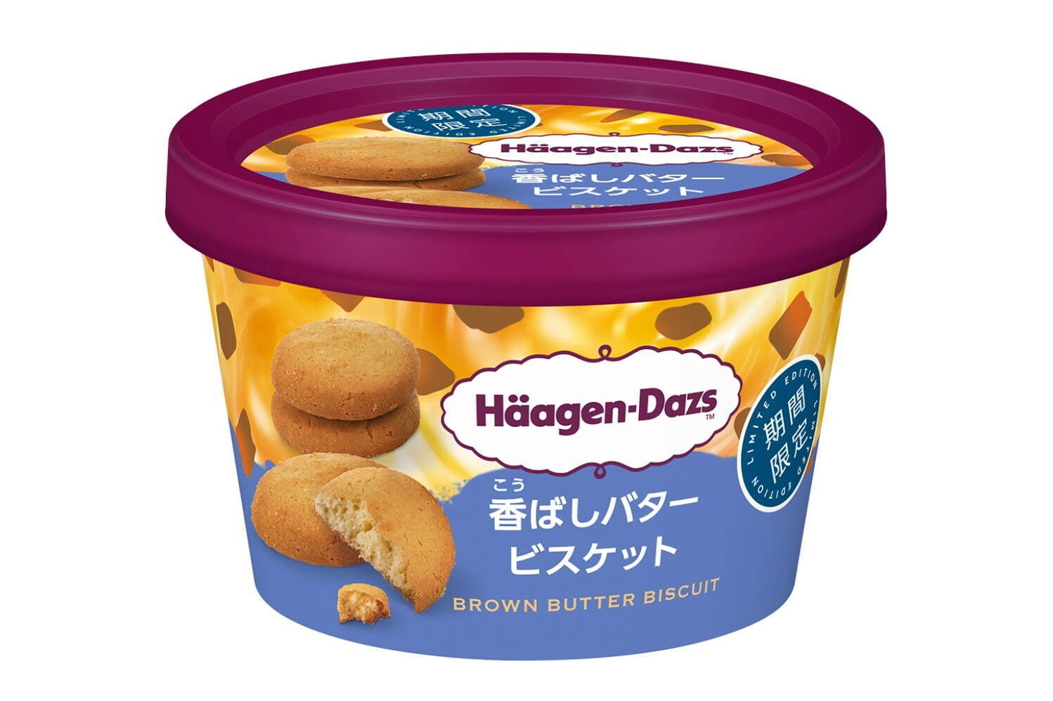 ハーゲンダッツ(Häagen-Dazs) 香ばしバタービスケット｜写真1