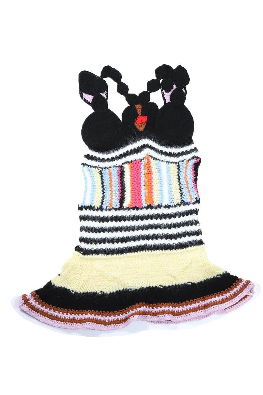 BUTTERFLY HAND KNIT DRESS 85,800円