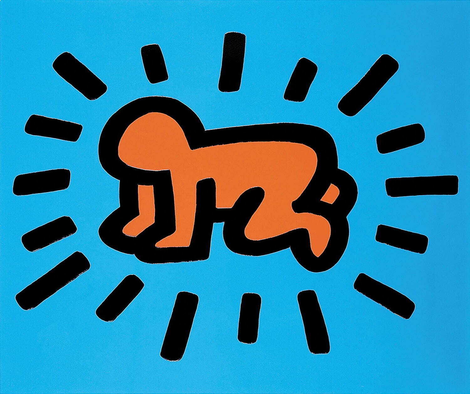 キース・ヘリング 《イコンズ》 1990年
中村キース・ヘリング美術館蔵 Keith Haring Artwork ©Keith Haring Foundation