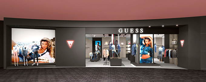 GUESS(ゲス)が九州第1号店をキャナルシティ博多にオープン｜写真1