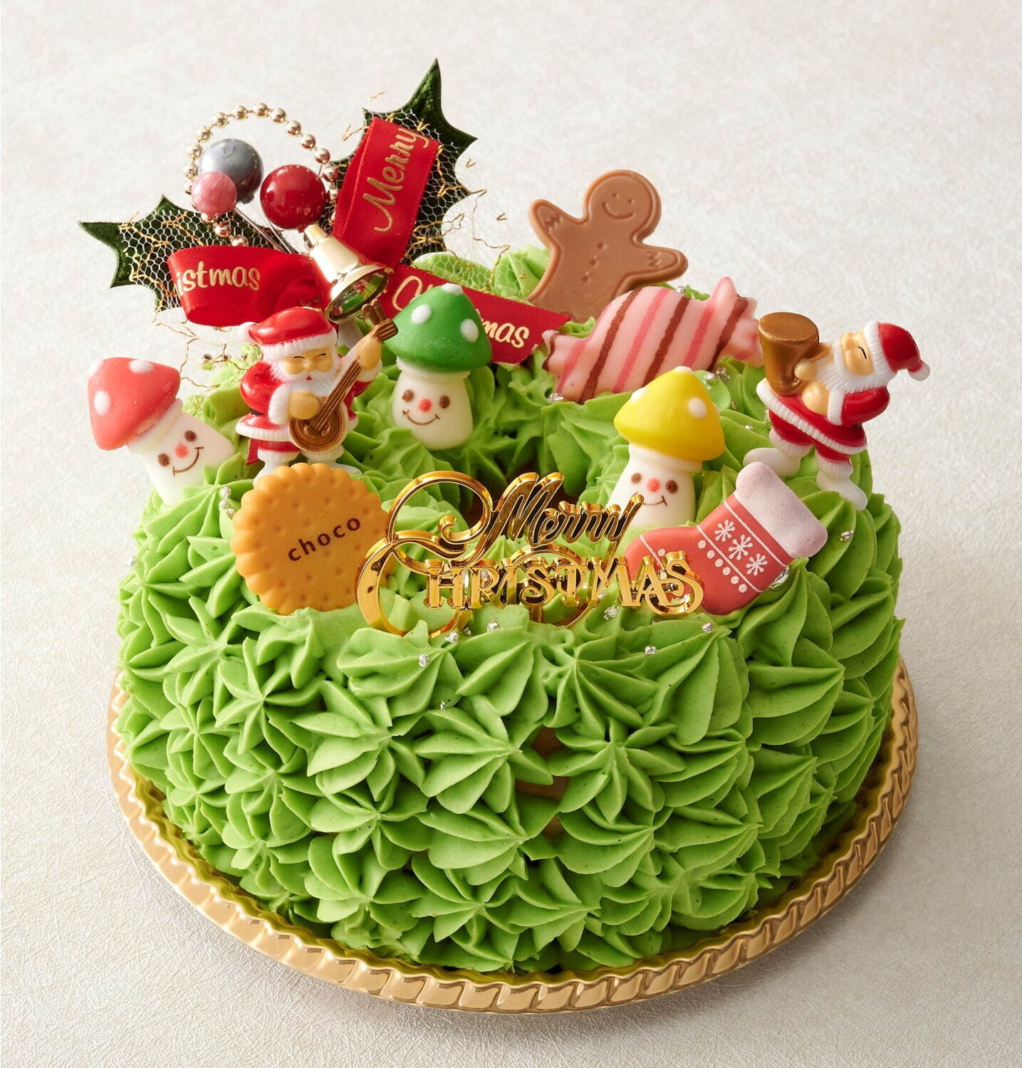 パティスリー ラヴィアンレーヴ「クリスマスリースケーキ」4,901円(直径約15cm)＜新宿高島屋限定＞