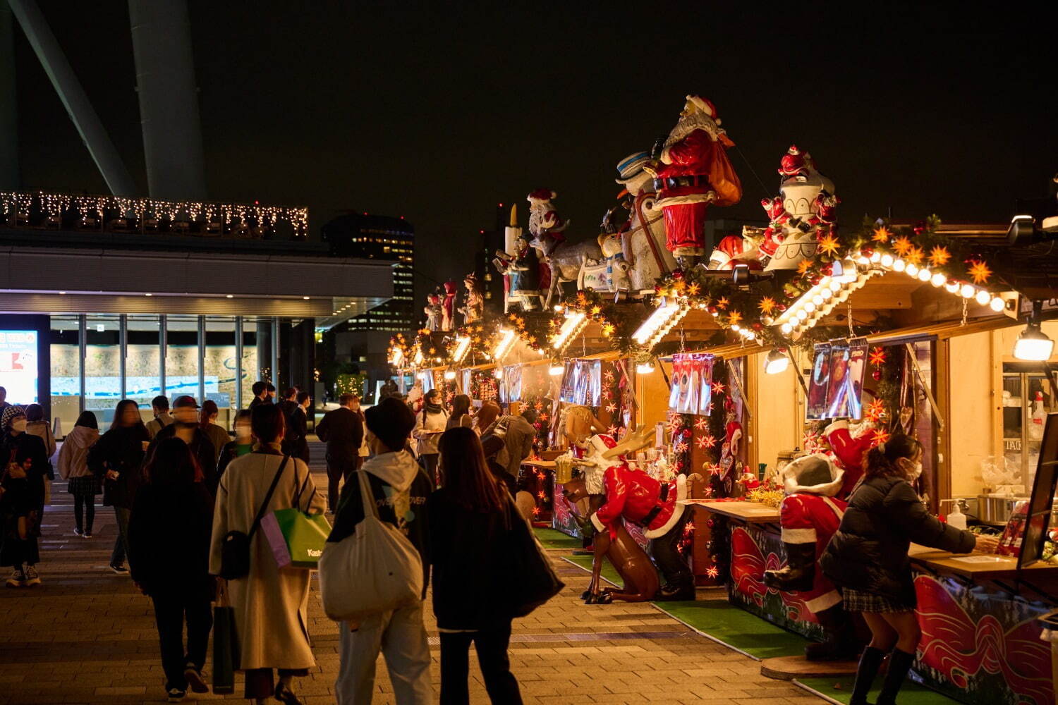 クリスマスマーケット(過去開催時の様子)
©TOKYO-SKYTREETOWN