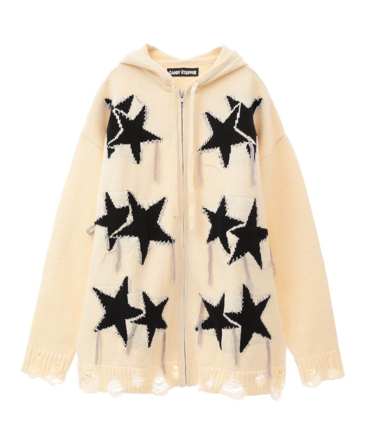 COVERED IN STARS ZIP UP HOODIE 31,900円