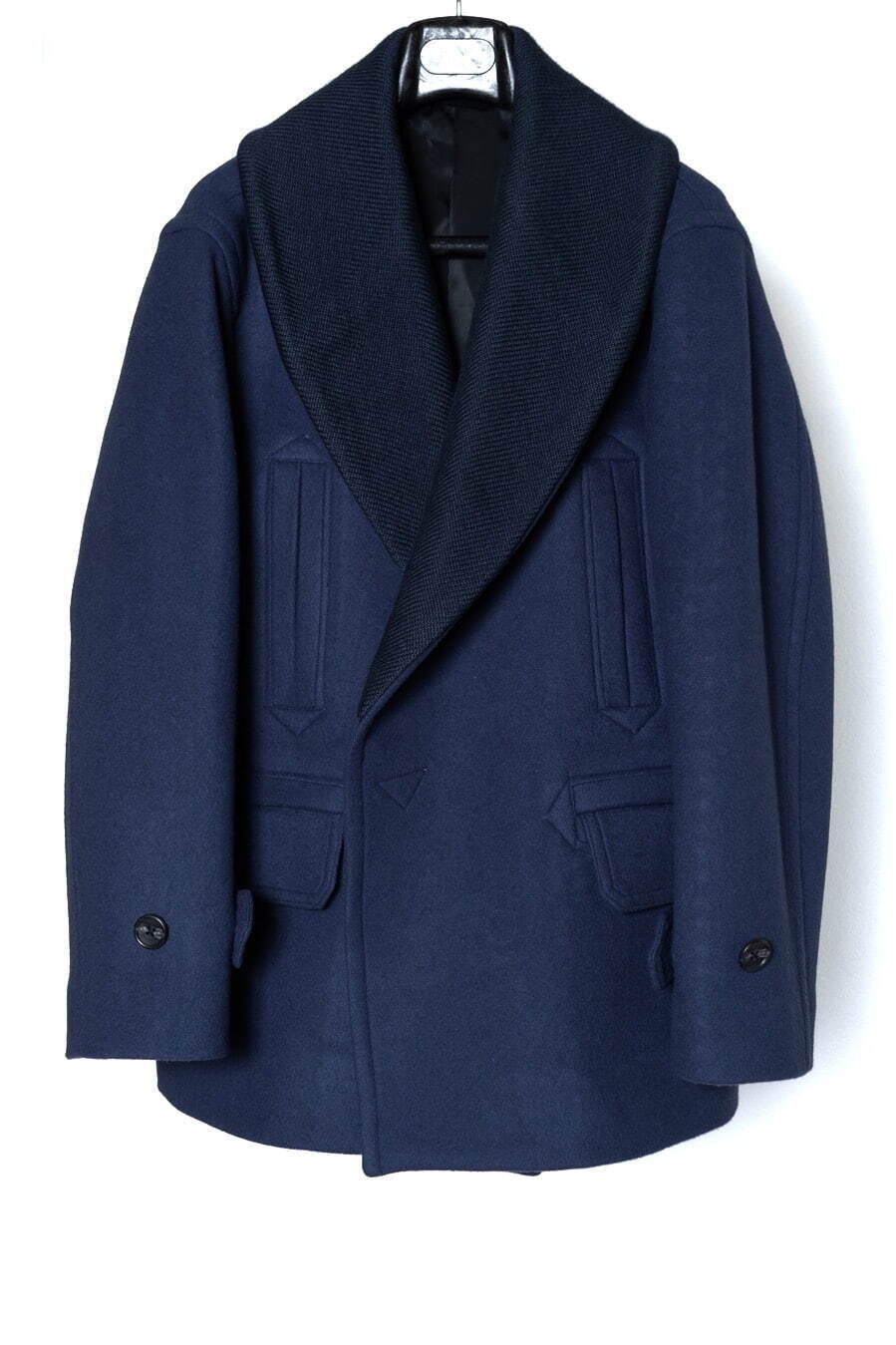 SHAWL COLLAR PEA COAT 99,000円