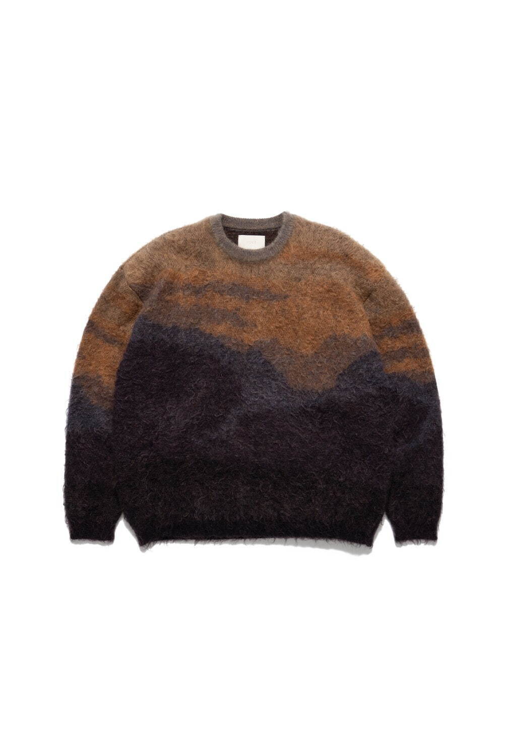 YOKE for Graphpaper Landscape Mohair Jacquard Crewneck 57,200円