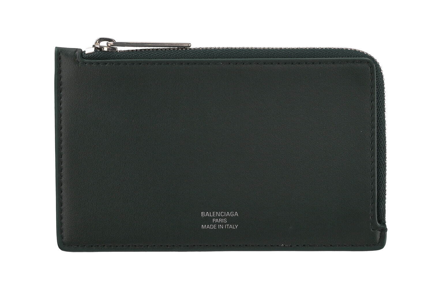 エンベロープ ロング コイン ＆ カードホルダー(W14×H9×D1cm) ダークグリーン 39,600円※日本限定色
Courtesy of Balenciaga