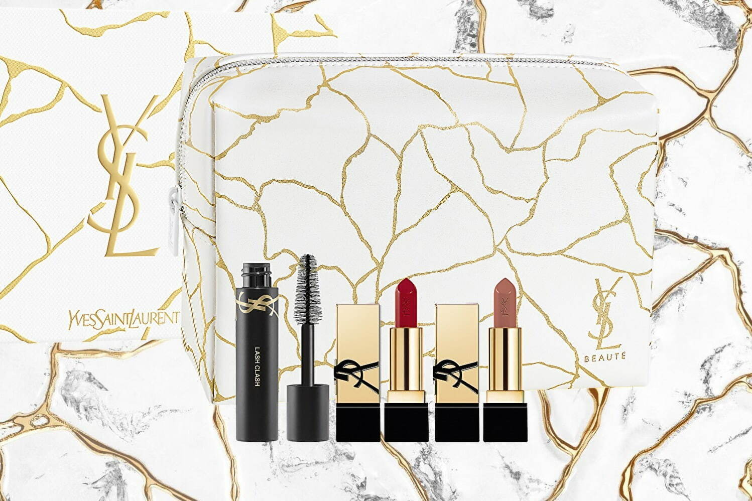 イヴ・サンローラン・ボーテ「YSL ミニ メイクアップセット」 6,930円＜LINEギフト限定＞
販売日：2023年11月17日(金)