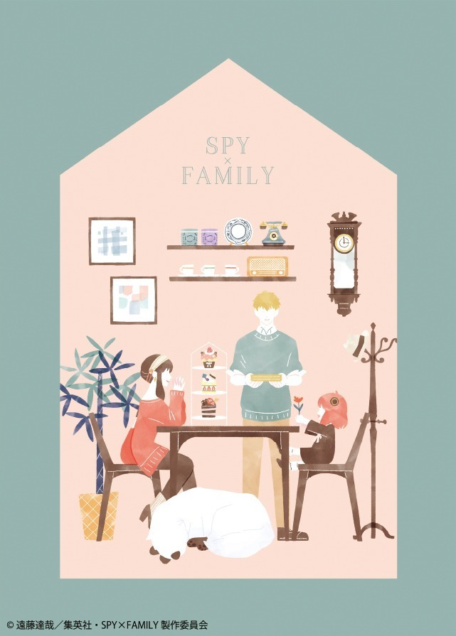 アフタヌーンティー×アニメ『SPY×FAMILY』名シーンをデフォルメしたオリジナルアートのアイテム｜写真15