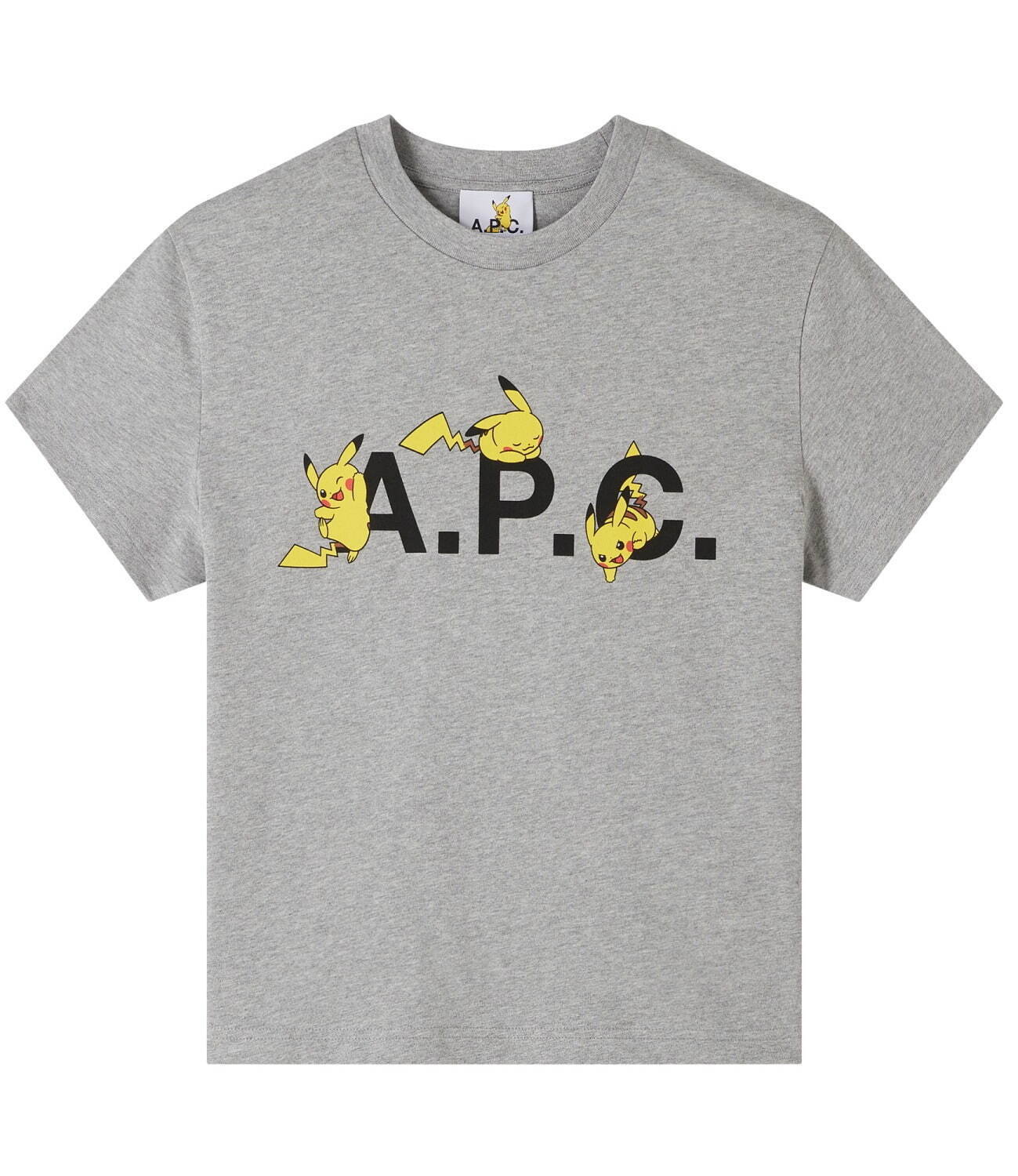 A.P.C. × ポケモン - ピカチュウ＆初代御三家のスウェットやTシャツ、ハーフムーンバッグなど｜写真14