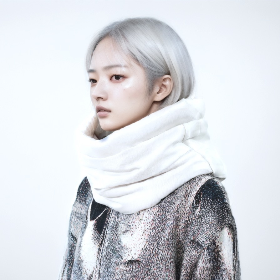 Liquid Shape Snood 17,600円〈限定アイテム〉