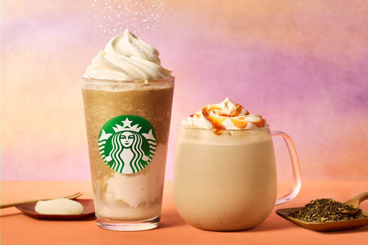 スターバックス(Starbucks Coffee) ほうじ茶 もちっと ミルク フラペチーノ｜写真12