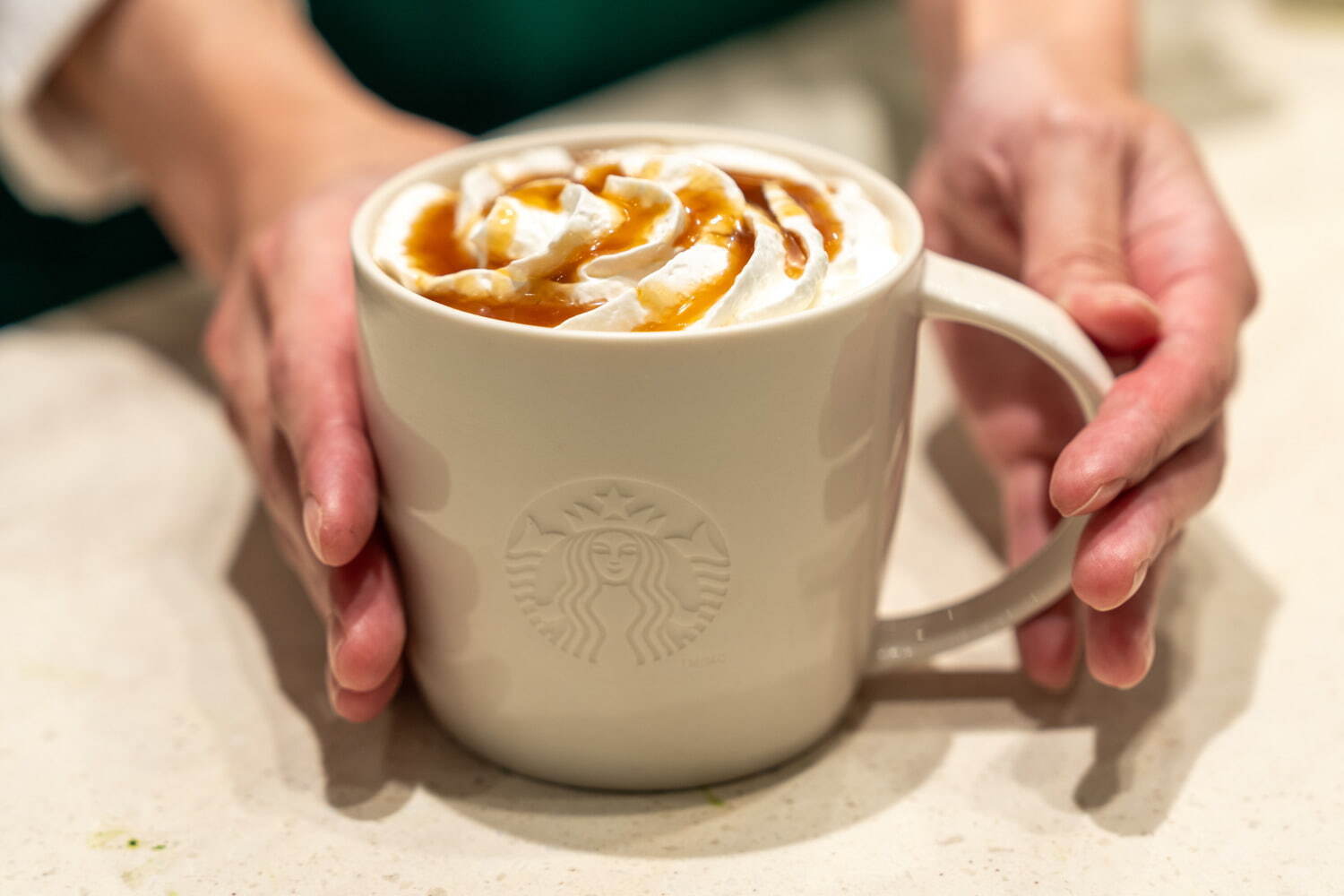 スターバックス(Starbucks Coffee) ほうじ茶 もちっと ミルク フラペチーノ｜写真9