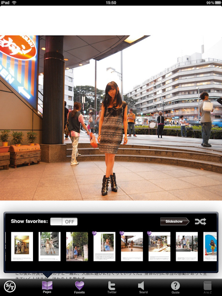 話題のiPad版ファッション写真集『STYLE from TOKYO 2010S/S for iPad』発売！！｜写真3