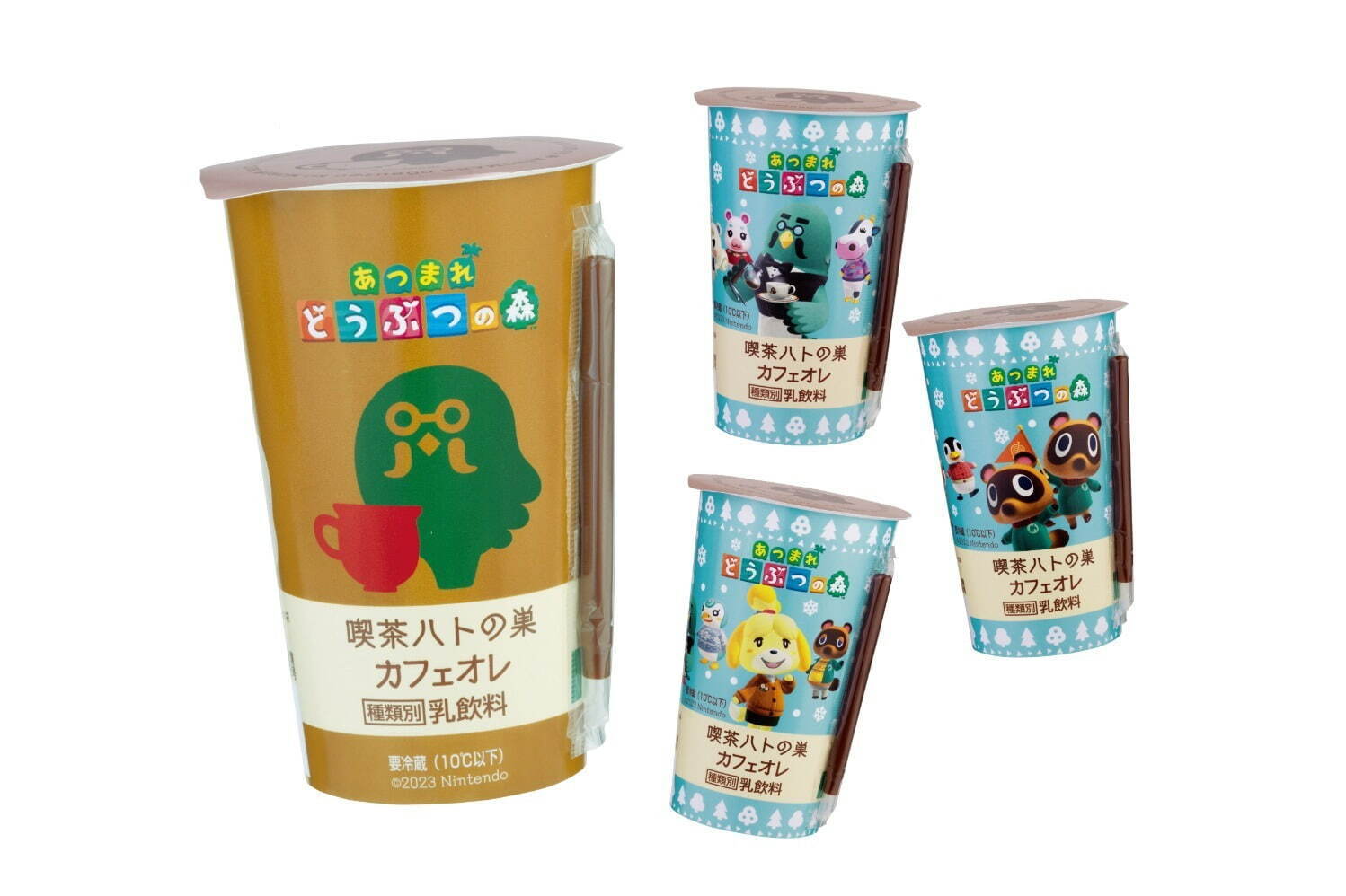 ファミリーマート×『あつまれ どうぶつの森』島でとれたリンゴのデニッシュや喫茶ハトの巣 カフェオレ｜写真4