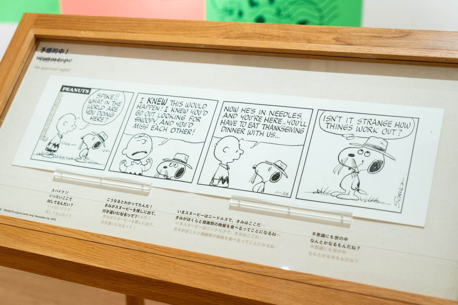 スヌーピーミュージアムの企画展「旅するピーナッツ。」愉快な冒険を描く約45点の原画を展示｜写真19