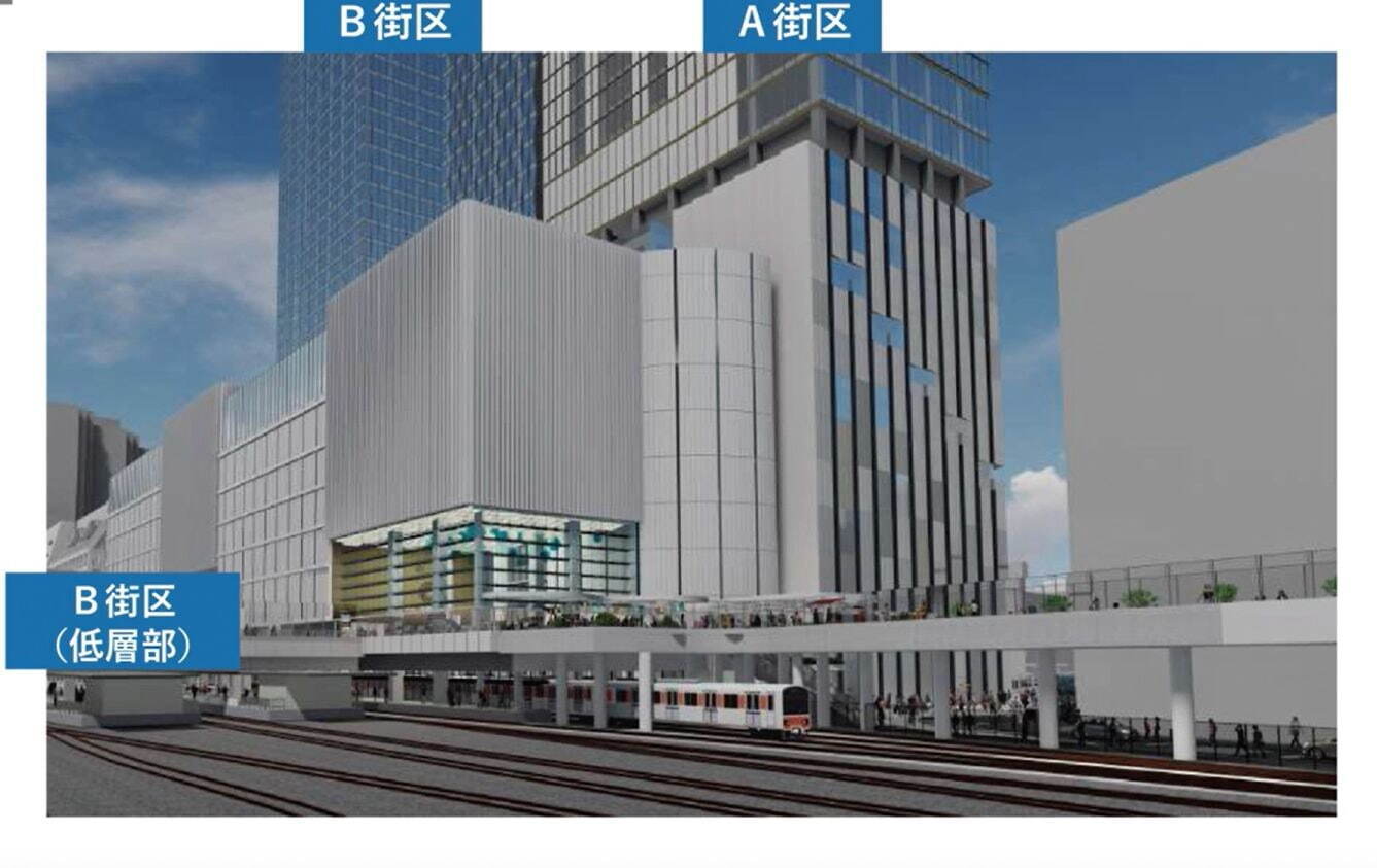 池袋駅西口地区の大規模再開発 - ホテルや商業施設を有する3つの高層複合ビル建設へ、43年完成予定｜写真2