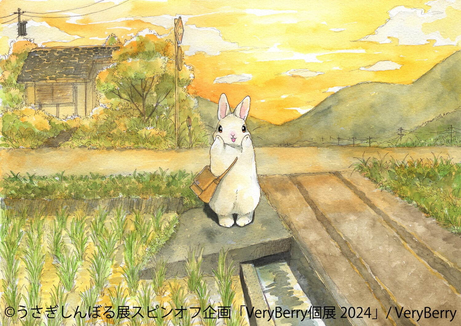 “キュートなうさぎさん”アートが集結する個展が名古屋で、描き下ろし限定原画作品などを展示・販売｜写真1