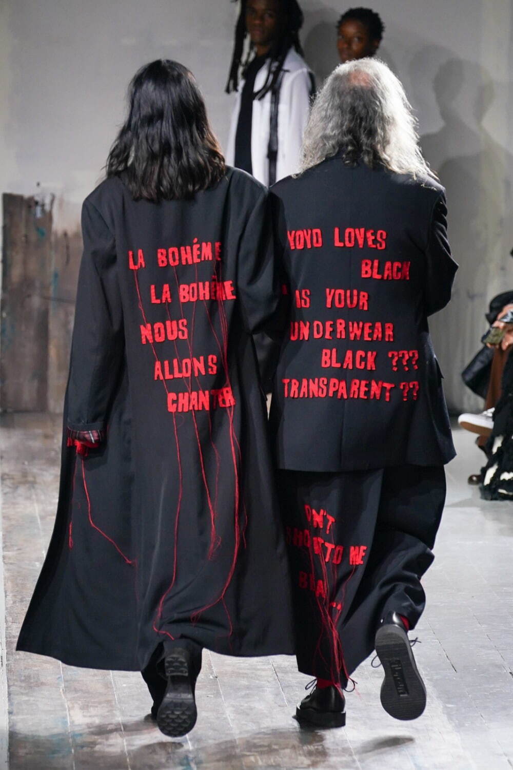 ヨウジヤマモト(Yohji Yamamoto) 2024-25年秋冬メンズコレクション  - 写真57