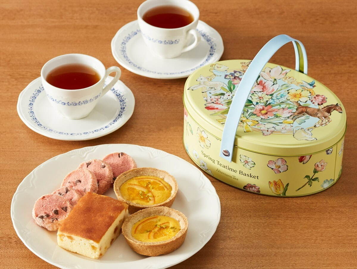 スプリングティータイムバスケット 2,400円