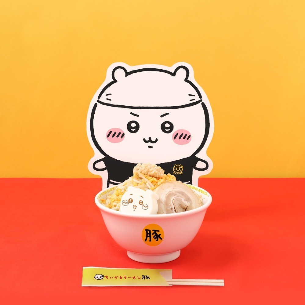 「ちいかわラーメン 豚」名古屋パルコに限定オープン、ハチワレやうさぎのボリューム満点ラーメン＆グッズ｜写真4